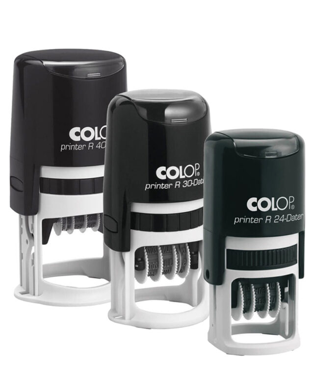 Colop Printer Self-Inking Date Stamps – Circular