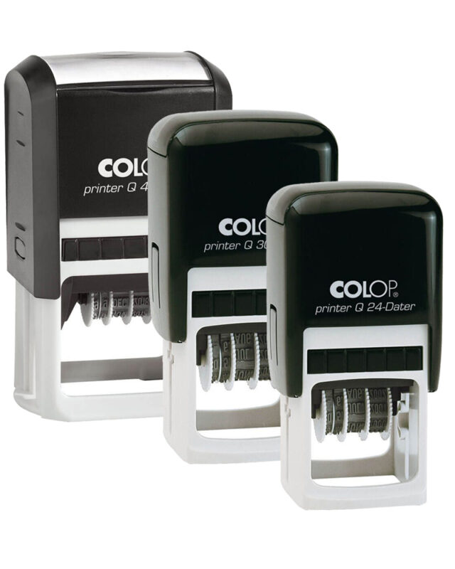 Colop Printer Self-Inking Date Stamp – Square