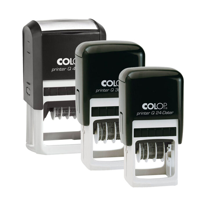 Colop Printer Self-Inking Date Stamp - Square