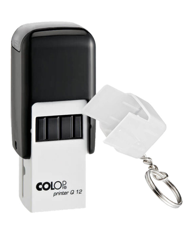 Colop Printer Q12 Keyring Self-inking Stamp – Square