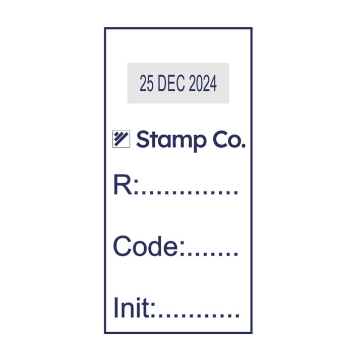 Colop Printer Self-Inking Date Stamp - Date High Position