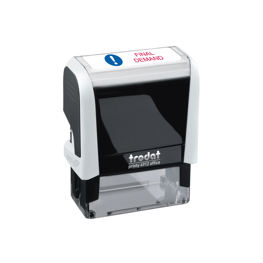 Trodat Office Printy Self-inking Stamp - Final Demand - Stamp Co.