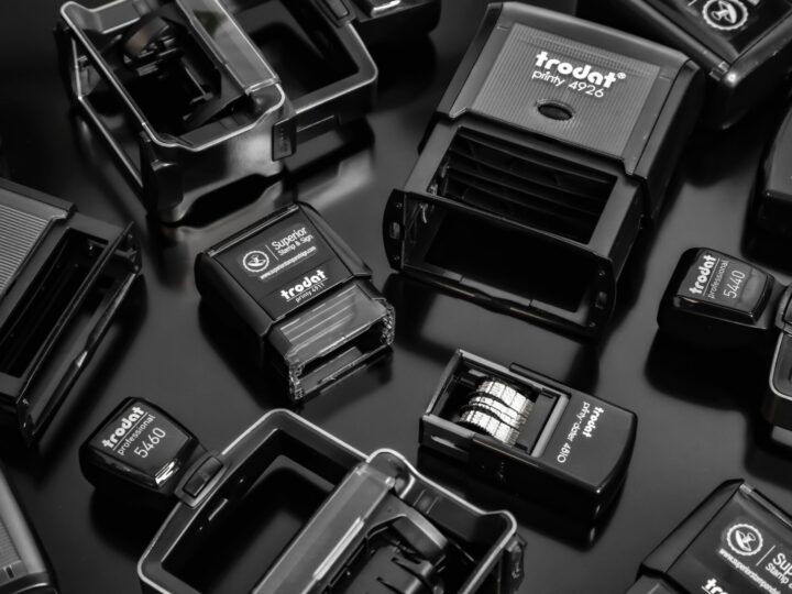 What is the difference between self-inking and pre-inked stamps?