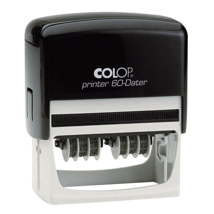 Colop Printer Self-Inking Double Date Stamp