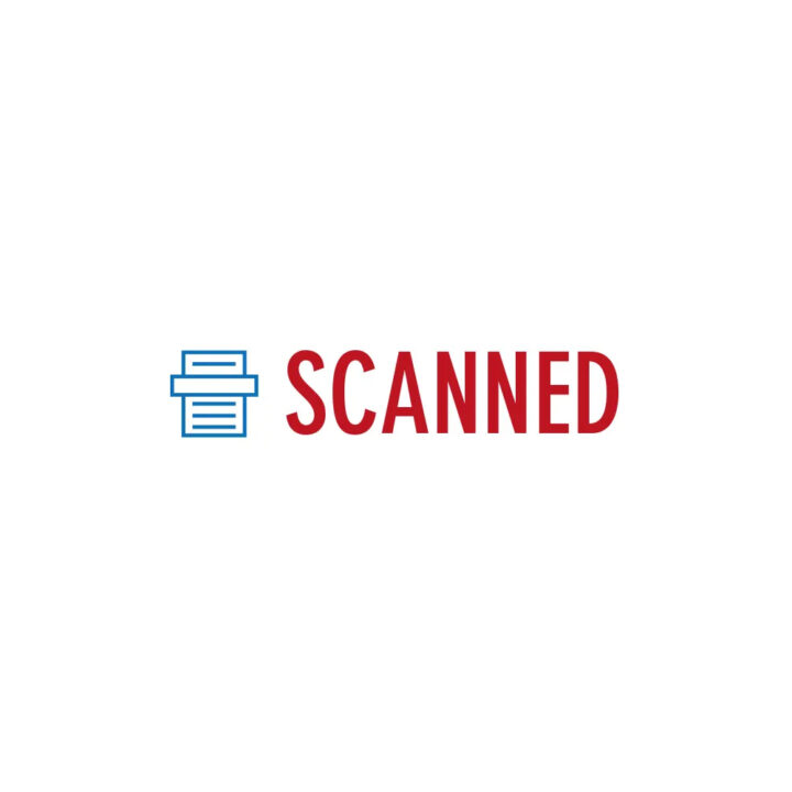 Trodat Office Printy Self-Inking Stamp - SCANNED