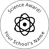 Science Award 40x40mm