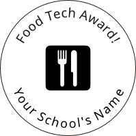 Food Tech Award 40x40mm