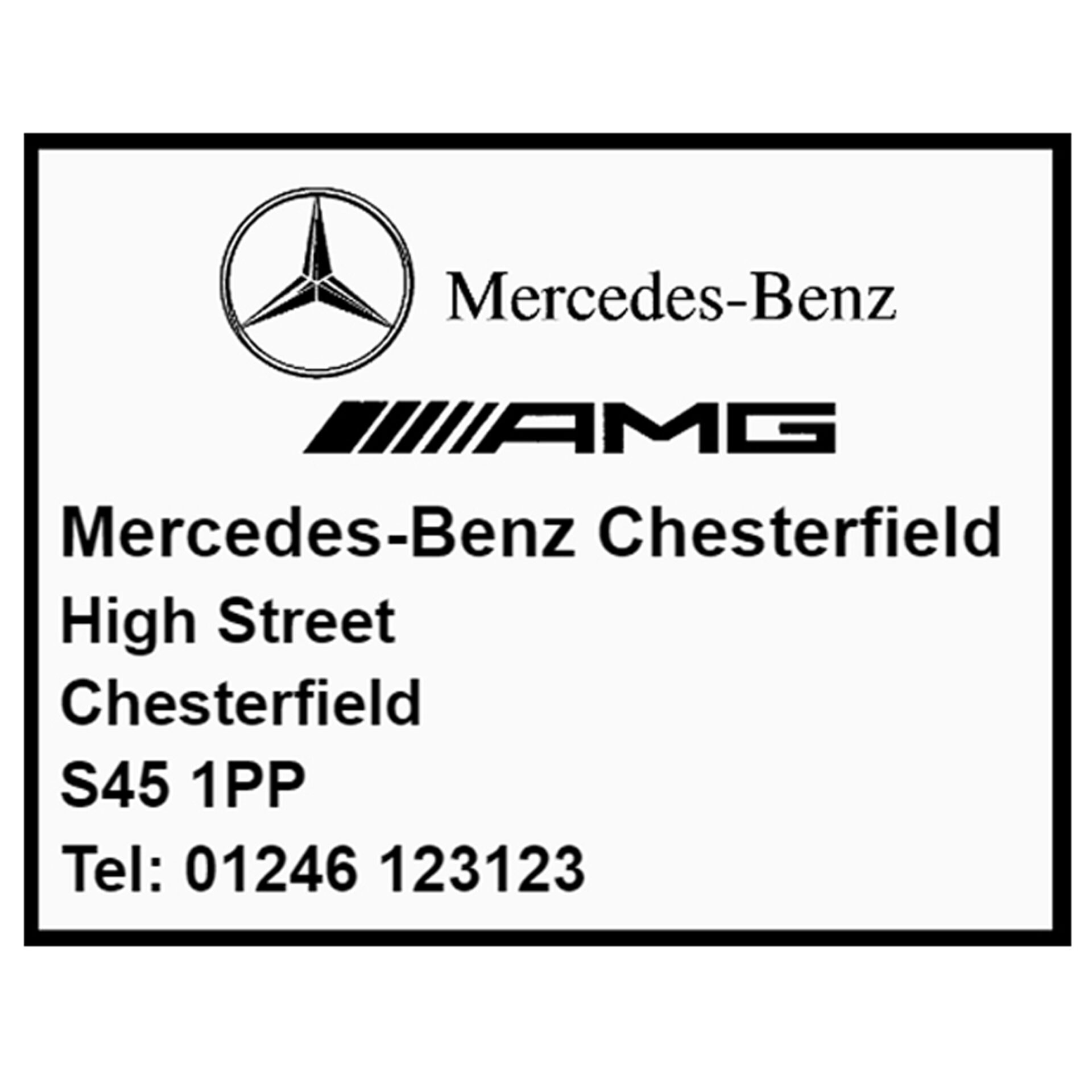 Mercedes-Benz Stamp