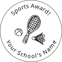 Sports Award 40x40mm